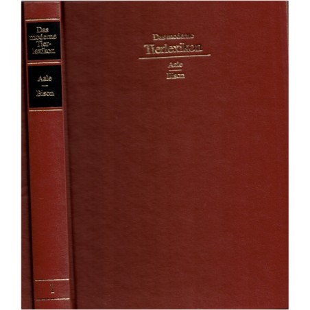 Das moderne Tierlexikon Band 1, Bertelsmann, 1980 - zoologie, animaux sauvages, encyclopédie animaux