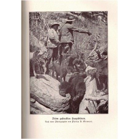 Amis chasseurs, Theodore Roosevelt, Jägerfreunden,  1907 - Jagd, Tiere, chasse, Président Etats-Unis, animaux sauvages,