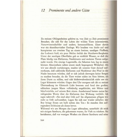 Safari meines Lebens, George Adamson, 1969 - Tiere, wild animals, fauves, braconnage, chasse, réserve Kenya, animaux sauvages