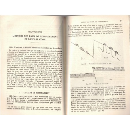 Géographie générale, classe de seconde, Etienne Baron, 1947 - manuels de géographie,