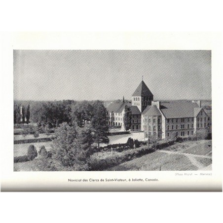 Le Père Louis Querbes, Monseigneur Cristiani, 1958 - religion, Clercs de Saint-Viateur, Canada, missionnaire, Ecclesia