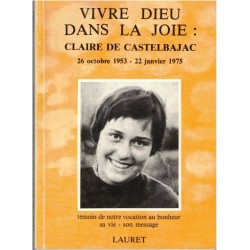 Vivre Dieu dans la joie,...