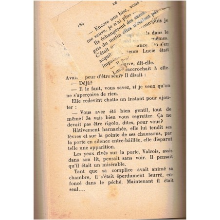 Le péché dans la Ville Sainte, Provost de la Fardinière, 1931 - roman