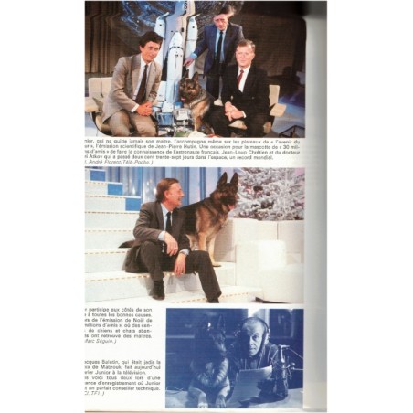 Junior, la tendresse retrouvée, Jean-Pierre Hutin, 1987, chiens, berger allemand, animaux familiers, télévisions