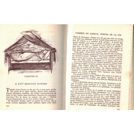 Thérèse de Lisieux, témoin, de la foi, Poinsenet, 1964 - Sainte Thérèse, biographie, vocation religieuse, foi, Carmélites