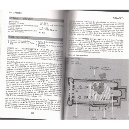 Itinéraires bibliques, voyage au Moyen-Orient, Auscher et Béguerie, 1989 - pèlerinage, tourisme, catholicisme, Israël, Liban,