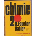 Chimie 2, classe de 2e, Faucher, 1965 - , manuels chimie,