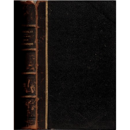 Etudes philosophiques sur le Christianisme, T2, Auguste Nicolas, 1852 - philosophes, âmes du purgatoire, immortalité,,
