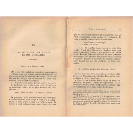 Jésus et Jésus crucifié, Raphaël Delarbre, 1919 - Passion du Christ, catholicisme