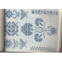 Broderie, point de croix - Kreuzstichmuster aus Graubünden, 1944 - patrons de broderie, couture, Stickerei, Nähen, Deutsch