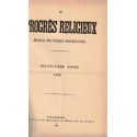 Le Progrès Religieux, année 1886, journal des Eglises protestantes - alsatiques, journaux, protestantisme