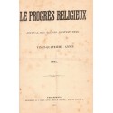 Le Progrès Religieux, année 1891, journal des Eglises protestantes - alsatiques, journaux, protestantisme