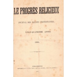 Le Progrès Religieux, année...