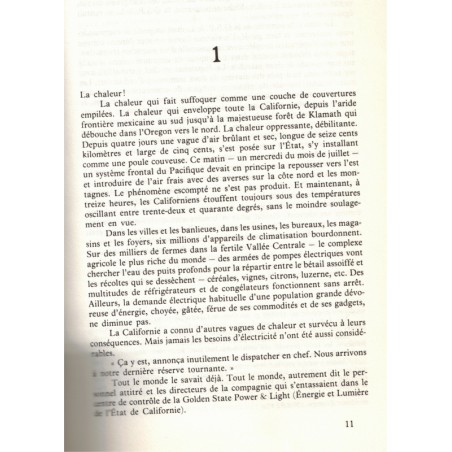 Black-out, Arthur Hailey, 1979 - énergie électrique, terrorisme