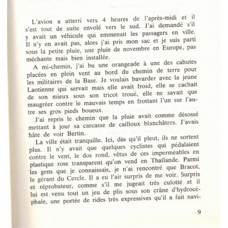 L'homme de proie, Jean Hougron, 1974 - guerre, Laos