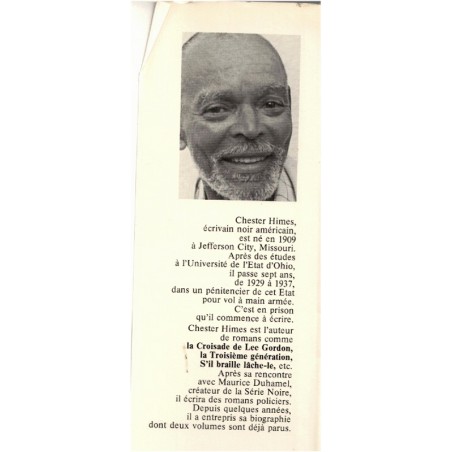 Qu'on lui jette la première pierre, Chester Himes, 1979 - prisons américaines