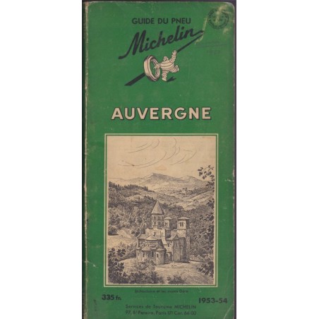 Guide du pneu Michelin, Auvergne 1953