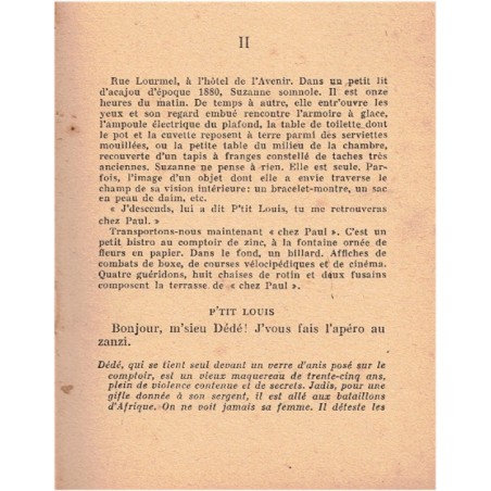 Monsieur Victor, Edmond Heuzé, 1931 - roman gai, érotisme, Montmartre, proxénète, vaudeville, libertin,