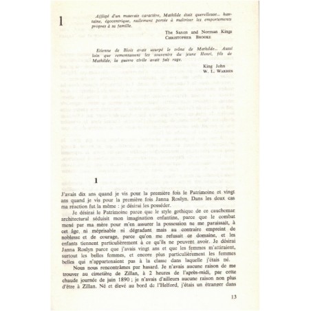 Penmarric, Susan Howatch, 1974 - saga familiale, rivalités, écrivain américain