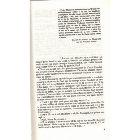 Dune, Le Messie de Dune, Frank Herbert, 1985 - planète imaginaire, science-fiction,