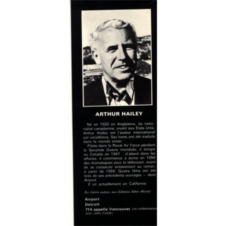 Bank, Arthur Hailey, 1975 -banque, scandale financier , suspense