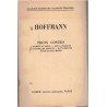 Trois contes, Ernst Theodor Amadeus Hoffmann, 1947 - fantastique, surnaturel, Deutsche Litteratur, littérature allemande