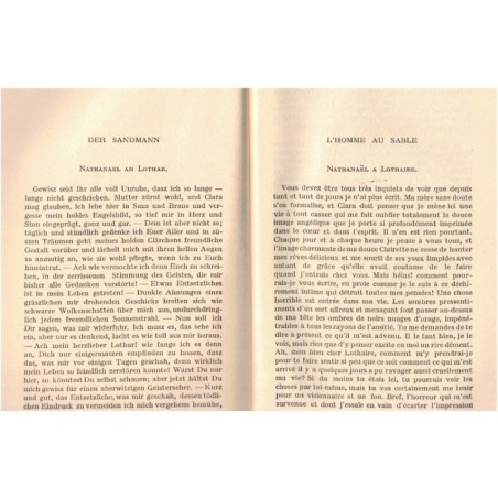 Trois contes, Ernst Theodor Amadeus Hoffmann, 1947 - fantastique, surnaturel, Deutsche Litteratur, littérature allemande
