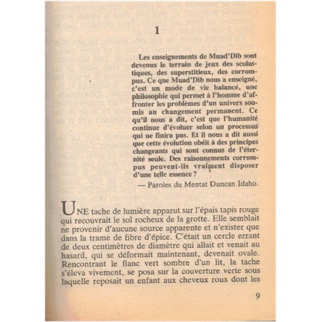 Les enfants de Dune, Frank Herbert, 1983 - planète imaginaire, science-fiction,