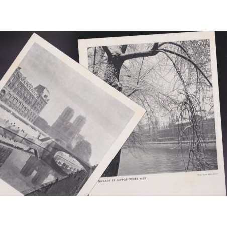 Paris, pochette publicitaire des Laboratoires Midy - publicité