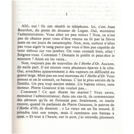 L'herbe d'or, Pierre Jakez Helias, 1983 - Bretagne, pêcheurs bretons, mythe, passage dans l'autre monde