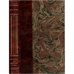 Les amours du Capitaine Marin, William Wymark Jacobs, 1932 - aventures en mer, littérature anglaise, dos cuir rainures,