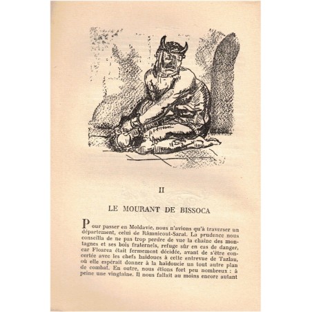 Domnitza de Snagov, Panaït Istrati, 1935 - Roumanie, Haidoucs, Le livre moderne illustré