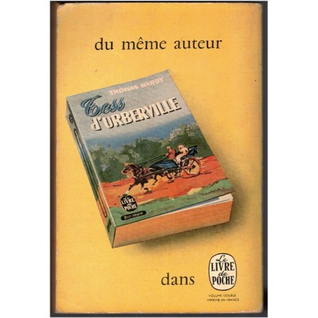 Jude l'obscur, Thomas Hardy, 1957 - romantisme anglais, jeune fille déchue, Angleterre XIXe siècle, roman d'amour