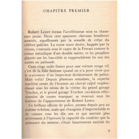 Trois petits meurtres et puis s'en va, Pascal Lainé, 1989 - neveu Miss Marple, inspecteur Lester, roman policier