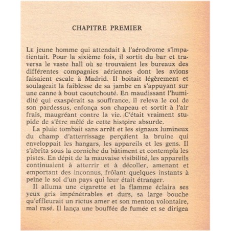 Chaque jour a son secret, Luisa-Maria Linarès, 1972 - mystère, écrivain espagnol,