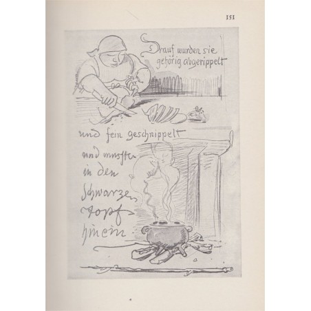 Wilhelm Busch-Buch, Otto und Hermann Nöldeke - peintres, illustrateurs, humour, Allemagne, Kunst