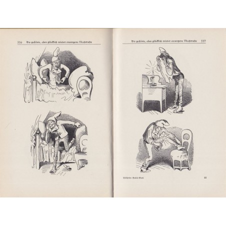 Wilhelm Busch-Buch, Otto und Hermann Nöldeke - peintres, illustrateurs, humour, Allemagne, Kunst
