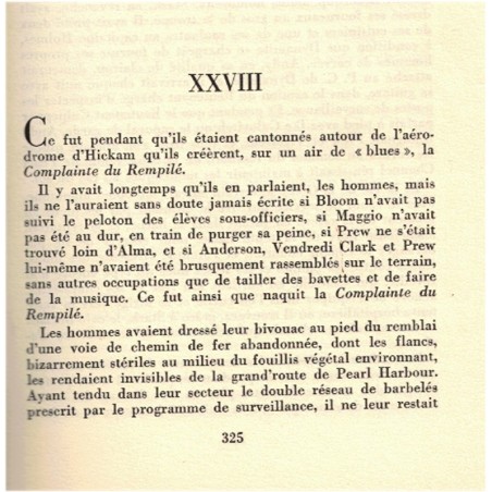 Tant qu'il y aura des hommes, T2, James Jones, 1954 - Pearl Harbour, frères d'armes, 2e guerre mondiale, guerre du Pacifique