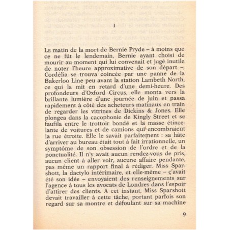 La proie pour l'ombre, P.D. James, 1989 - Cambridge, élite anglaise, roman policier anglais