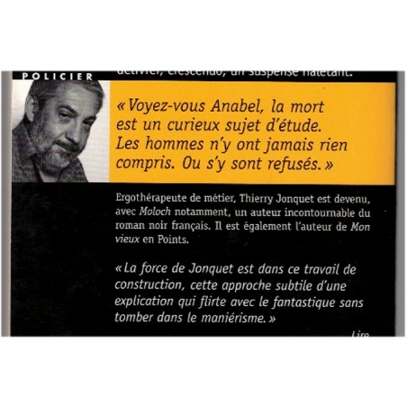 Ad vitam aeternam, Thierry Jonquet, 2002 - piercing, roman policier
