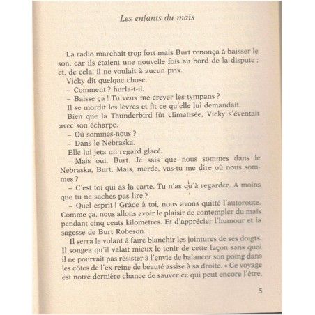 Danse macabre 4, Les enfants du maïs, et autres nouvelles, Stephen King, 1994 - suspense, frayeur, fantastique