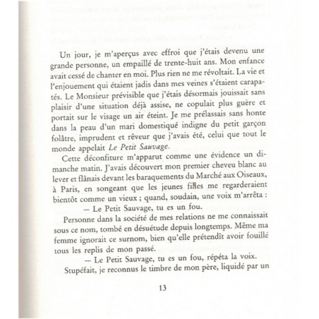 Le petit sauvage, Alexandre Jardin, 1992 - enfance