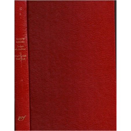 Le tour du malheur, T2, L'affaire Bernan, Joseph Kessel, 1974 - guerre 1914 1918, histoire XXe siècle