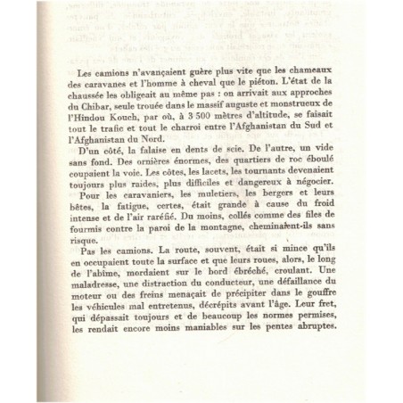Les cavaliers, Joseph Kessel 1967 -  Afghanistan, roman d'aventures,