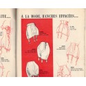 Lingerie 1950, Les Cahiers du Jardin des modes - vintage, dessous féminin, mode 1950, magazines mode
