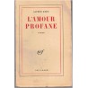 L'amour profane, Alfred Kern, 1959 - roman dédicacé par Alfred Kern, couvent, perte de la foi,
