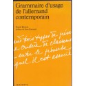 Grammaire d'usage de l'allemand contemporain, Daniel Bresson, 1988 - grammaire allemande