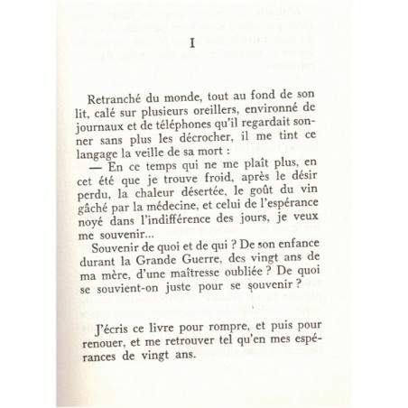Le nain jaune, Pascal Jardin, 1979 - image du père