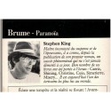 Brume paranoïa, Stephen King, 1995 - suspense, frayeur, fantastique