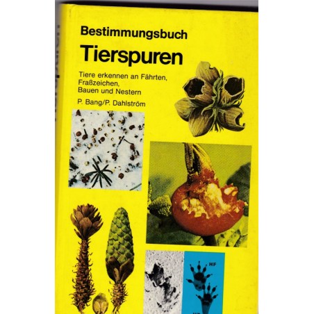 Tierspuren, Bestimmungsbuch, empreintes et traces d'animaux, animaux sauvages, zoologie,